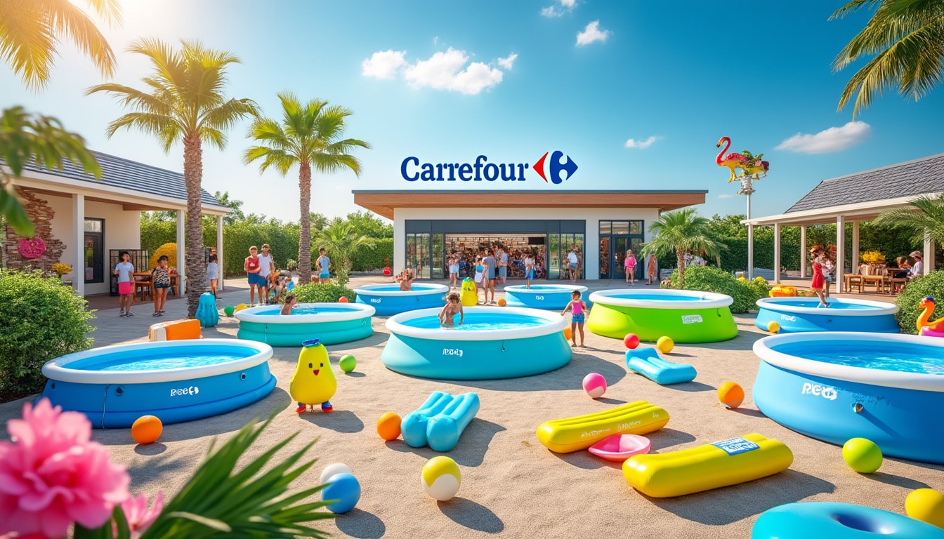 découvrez les meilleures offres sur les piscines chez carrefour pour cet été ! profitez de réductions exceptionnelles sur une sélection de piscines pour faire de votre jardin un véritable havre de paix. ne manquez pas ces promotions incroyables pour vous baigner en toute sérénité.